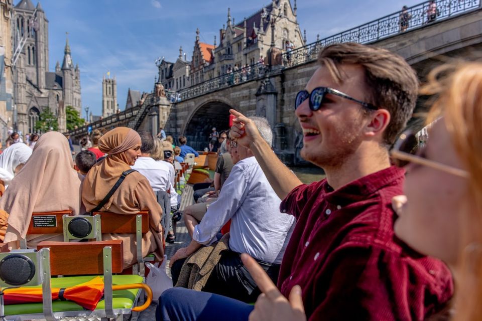 Ghent: 50-Minute Medieval Center Guided Boat Trip - Departure Schedule