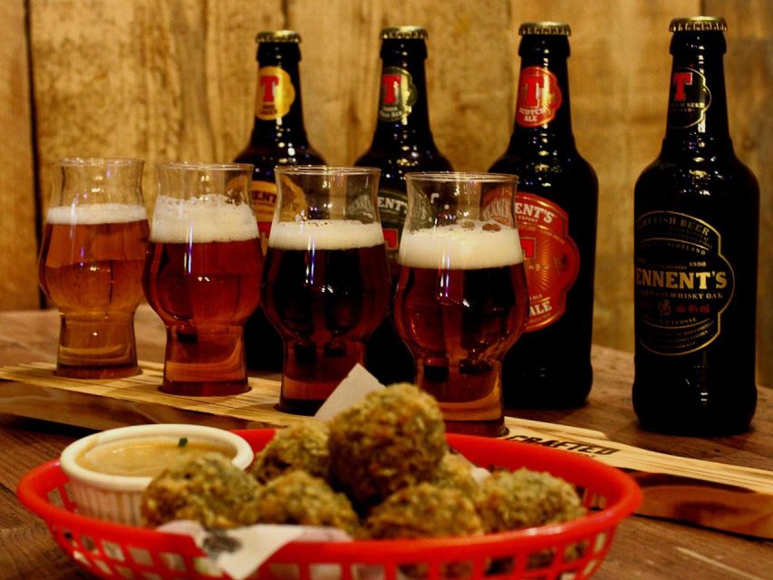 Glasgow: Beer Flight With a Haggis Taster in a Glasgow Pub - Exploring Additional Menu Offerings