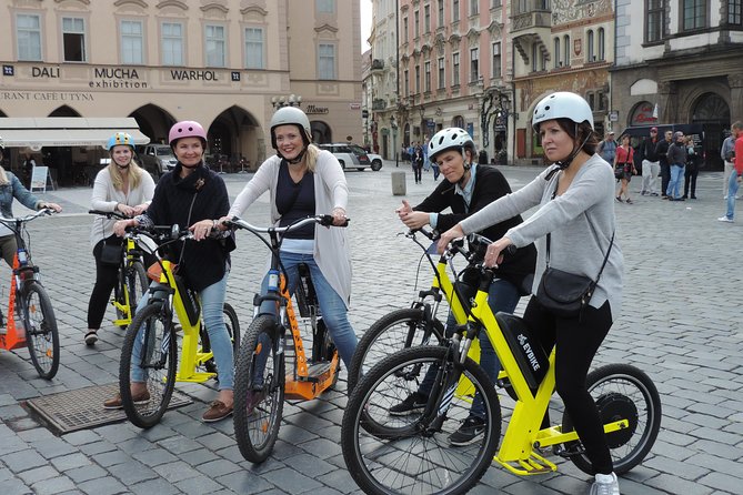 Grand City Tour of Prague on Cruiser E-Bikes or E-Scooters - Important Considerations and Restrictions