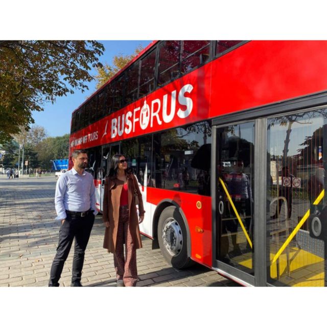 Istanbul: Hop-On Hop-Off Sightseeing Bus With Audio Guide - Sightseeing Bus Route Map