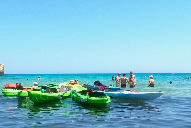 Kayak and Canoe Tour to Roca Vecchia and La Grotta Della Poesia - Booking Information