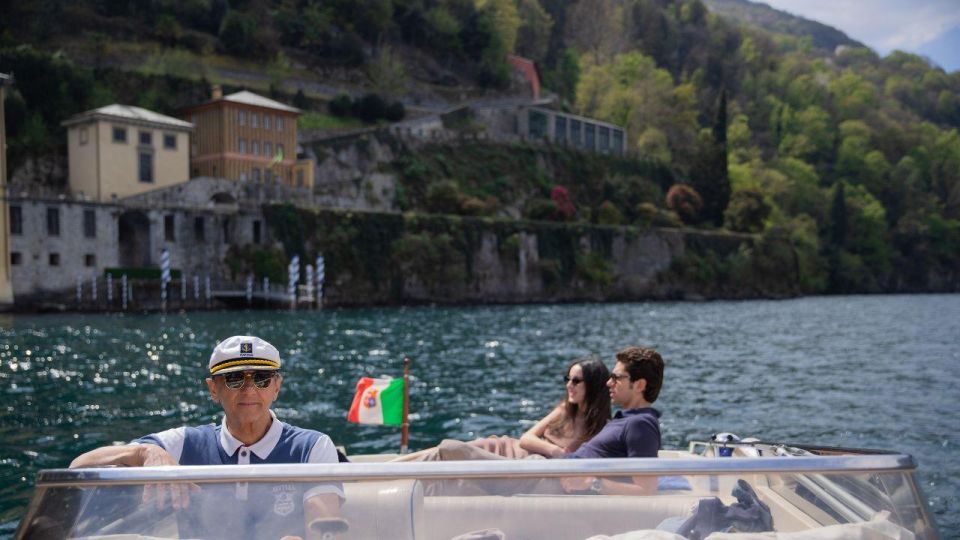 Lake Como 4 Hours Private Boat Tour Groups of 1 to 7 People - Beautiful Villas and Gardens