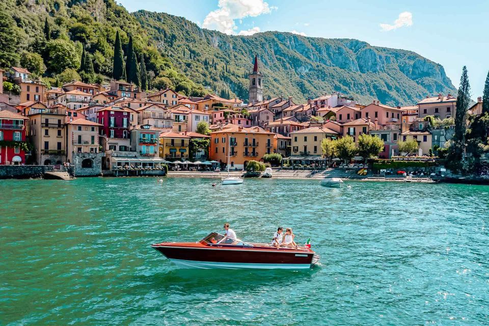 Lake Como: Classic Speedboat Private Tour With Lunch - Explore Lake Comos Gems