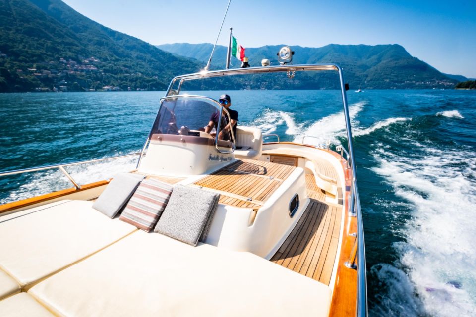 Lake Como: Villas & Gardens SpeedBoat Private Tour - Booking and Cancellation Policy