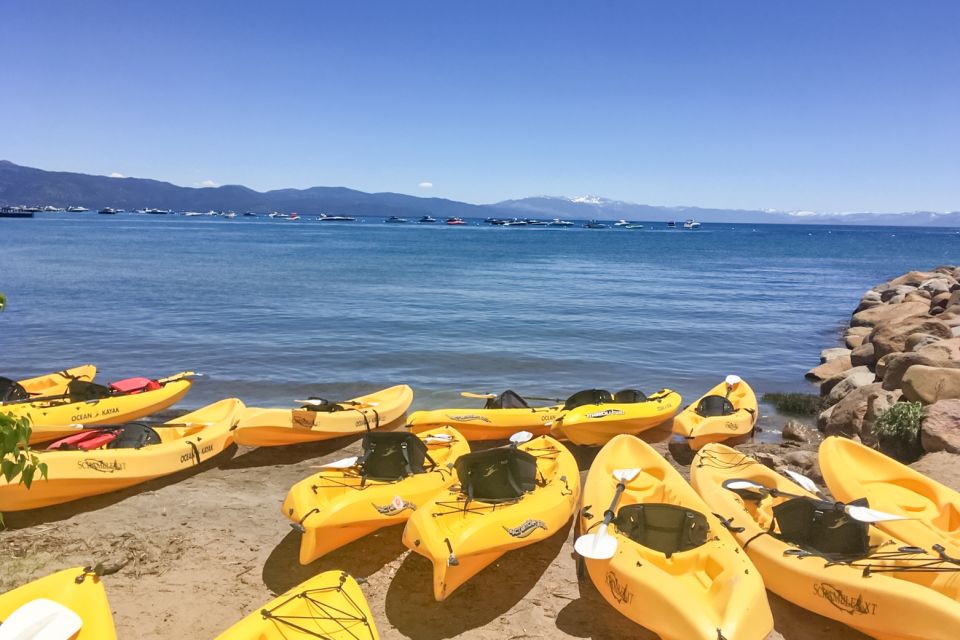 Lake Tahoe: North Shore Kayak Rental - Recommended Kayak Routes