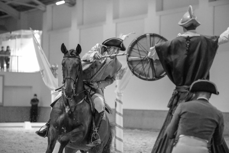 Lisbon: Morning of Equestrian Art With Lusitano Horses - Horse Training Highlights