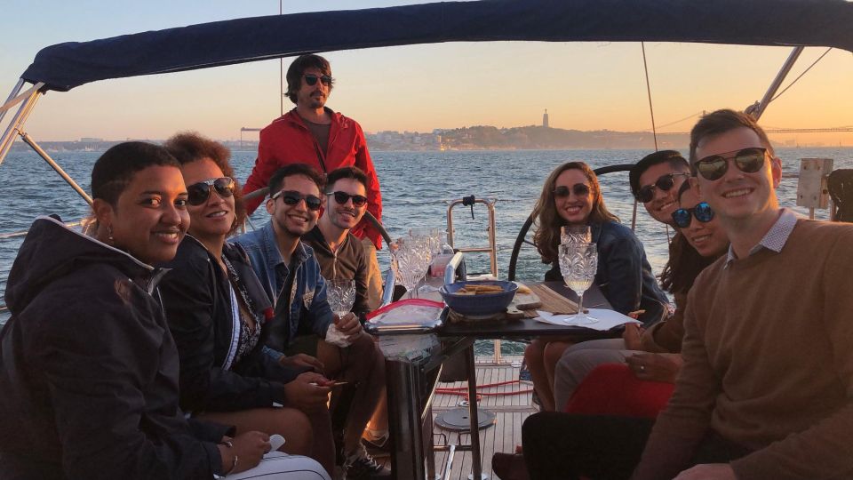 Lisbon: Sunset Sailing Cruise on a 47-Foot Sailboat - Sailing Experience