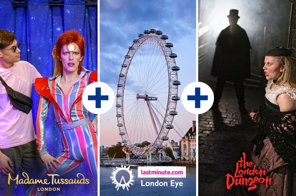 London: London Dungeon, London Eye, & Madame Tussauds Combo - Madame Tussauds Interaction