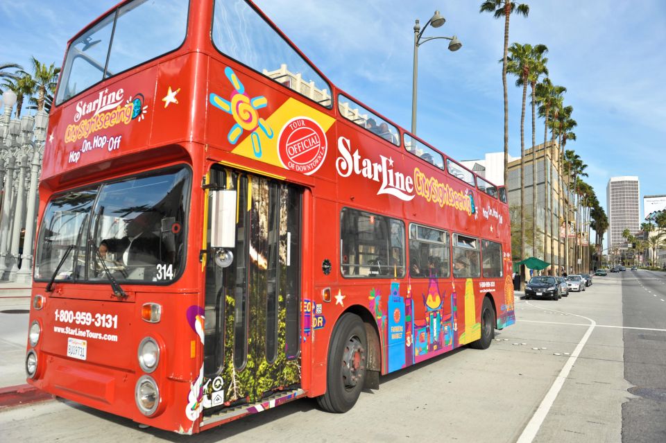 Los Angeles: Sightseeing Hop-On Hop-Off Bus With Audio Guide - Flexibility in Exploration