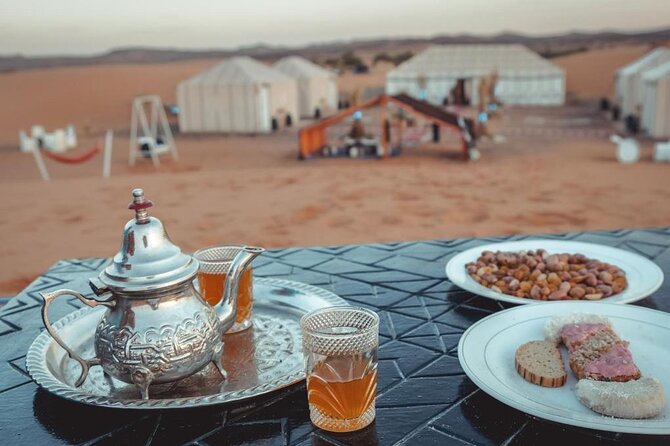 Luxury Camp in Merzouga Desert With Camel Ride, Car 4WD - Relax in Comfort