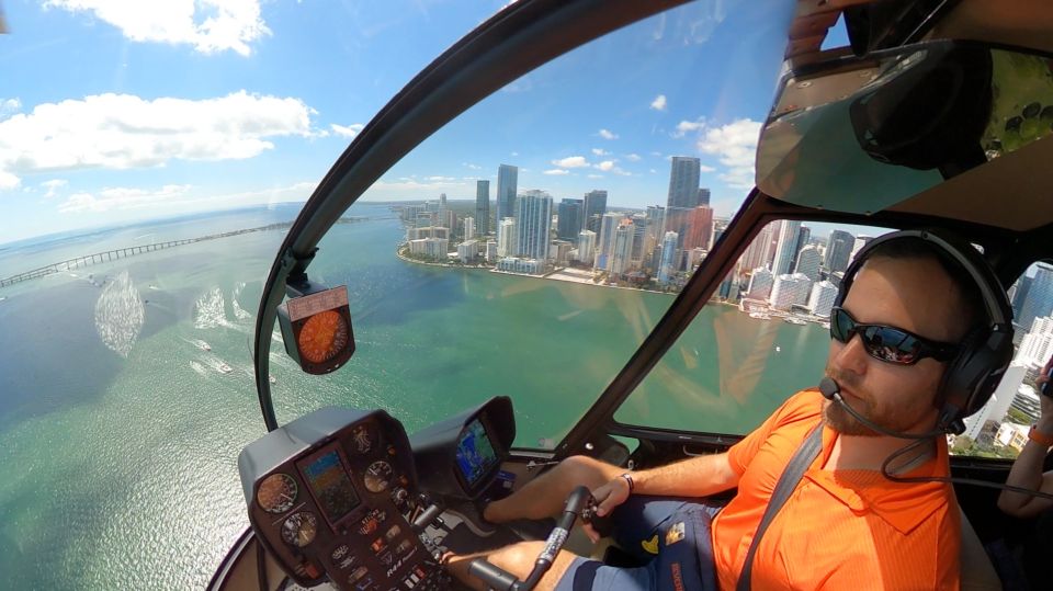 Miami: Private Romantic Helicopter Tour With Champagne - Booking and Cancellation