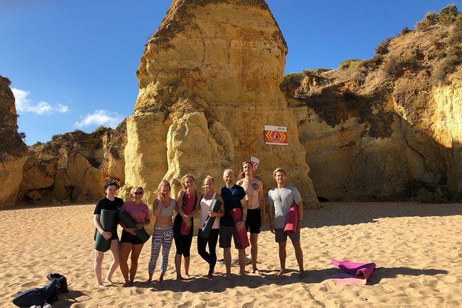 Morning or Sunrise Beach Yoga in Lagos by El Sol Lifestyle - Enjoying the Beautiful Beach Setting