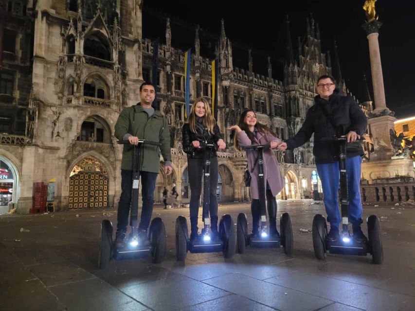 Munich: Guided City Highlights Night Tour by Segway - Top Attractions Along the Tour