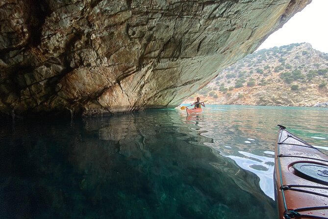 Naxos: Rhina Cave Sea Kayaking Tour - Pricing and Booking