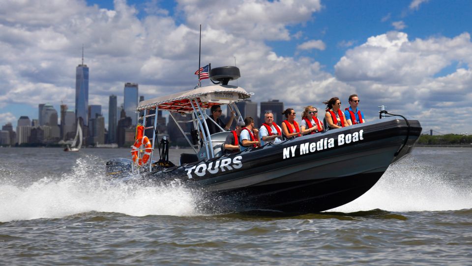 New York City: Harbor Speedboat Tour - Departure Location and Times