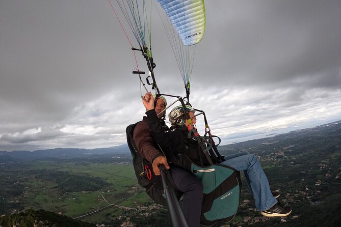 Paragliding Tandem Flight in Corfu - Crystal-Clear Water Vistas