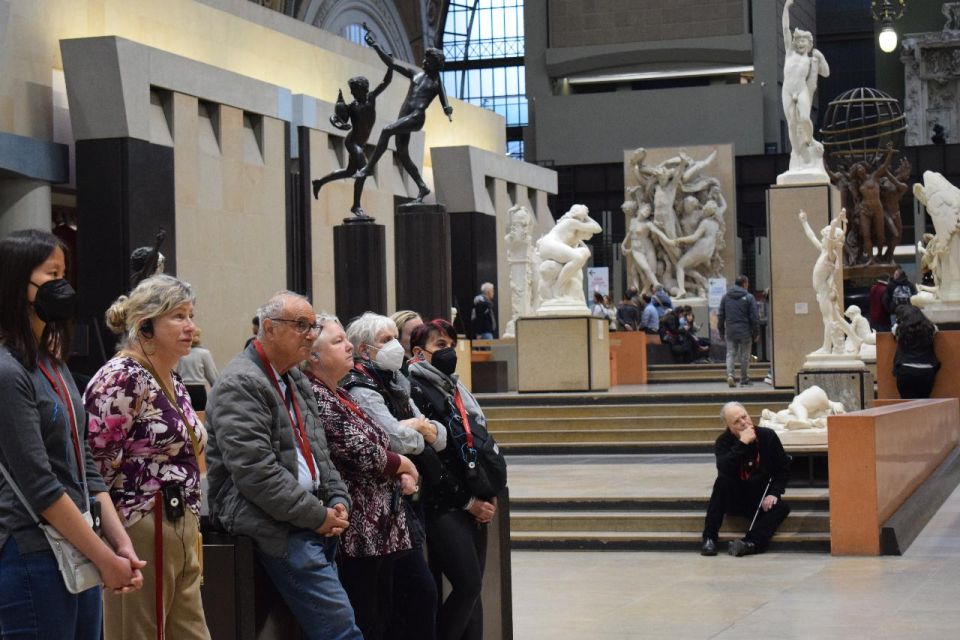 Paris: Best of Orsay Museum Small Group Tour With Tickets - Mobility Considerations