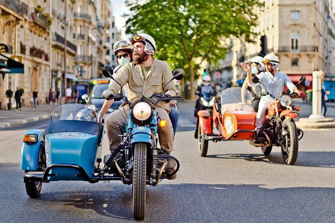 Paris Vintage Half Day Tour on a Sidecar Motorcycle - Customizable Itinerary