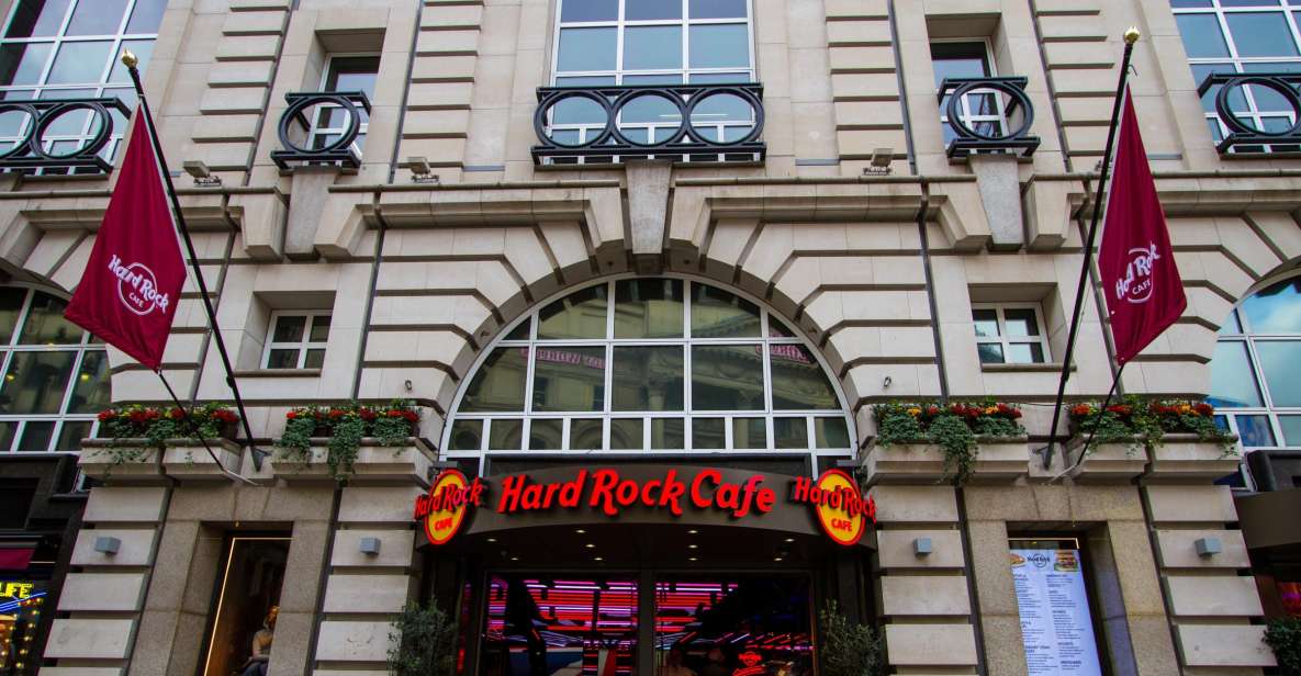 Picadilly Circus: Hard Rock Cafe Set Menu Lunch or Dinner - Booking Details and Benefits