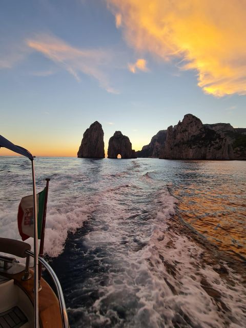 Private Capri Sunset Experience From Sorrento - Duration and Cancellation Policy