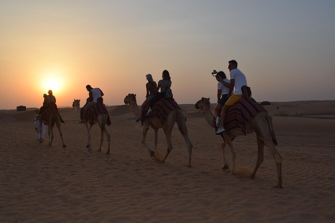 Private Desert Safari Red Dune With Bbq, Sand Boarding and Camel Ride - Convenient Pickup and Cancellation Policy