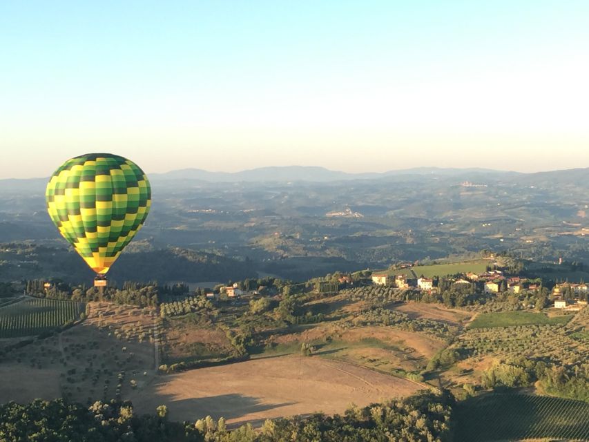 Private Hot Air Balloon, Pienza, Montalcino, Val Dorcia - Champagne Celebration