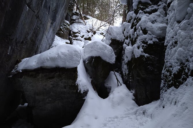 Private Singhampton Caves Snowshoe Tour Collingwood/Blue Mtn - Weather and Minimum Travelers