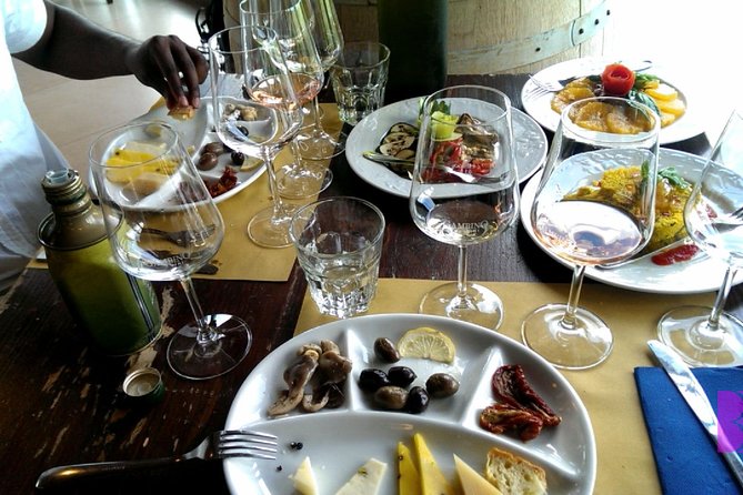 Private Tour of Etna and Winery Visit With Food and Wine Tasting From Taormina - Food and Wine Tasting