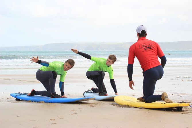 Private Two on One Surf Lesson in Newquay (2 Students, 1 Instructor) - Private Tour and Small Group