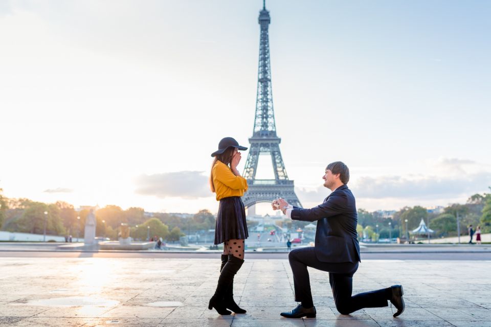 Professional Proposal Photographer in Paris - Inclusions and Exclusions