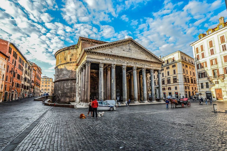 Rome: Private Day-Tour With Colosseum & Sistine Chapel - Marveling at the Pantheon