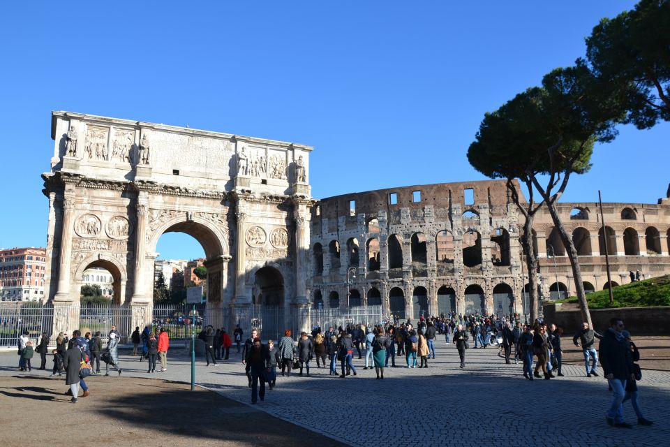 Rome: Vatican, Colosseum & Main Squares Tour W/ Lunch & Car - Guided Tours at Each Site