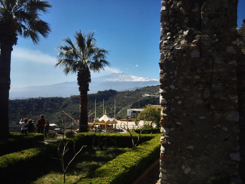 Sicily: Mount Etna, Taormina, Giardini, and Castelmola Day Tour - Included Amenities