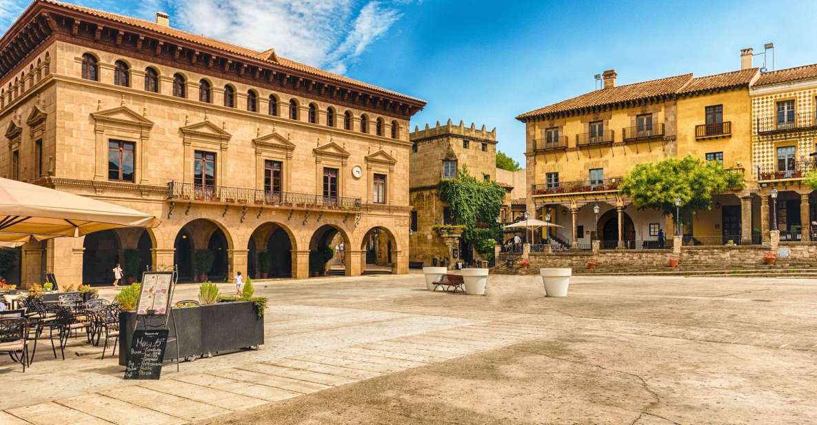 Skip-the-line Poble Espanyol Barcelona Spanish Village Tour - Pickup and Drop-off