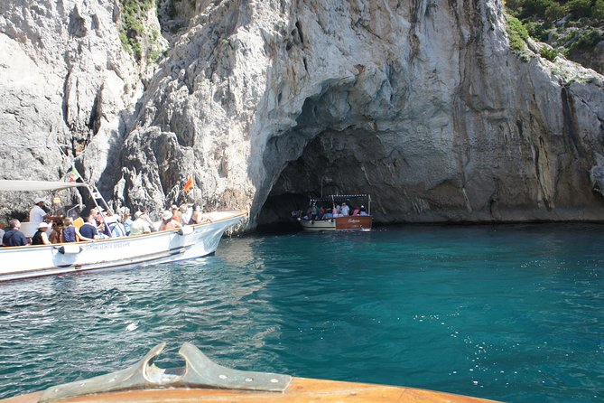 Small Group Capri Full Day Boat Tour From Positano With Drinks - Swimming and Sightseeing