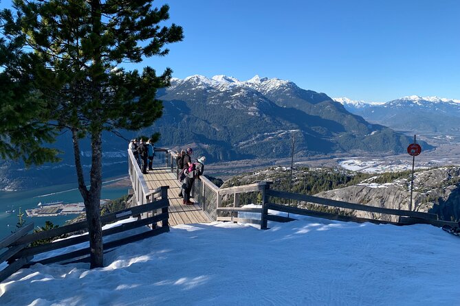 Snowshoeing at The Top of The Sea to Sky Gondola - Preparing for the Tour