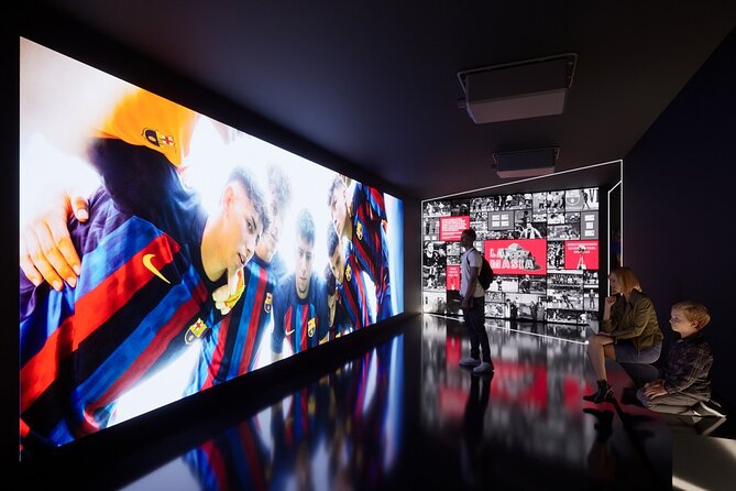 Spotify Camp Nou Private Tour With Hotel Pick-Up - Interactive Museum Exhibits