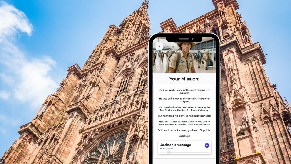 Strasbourg: City Exploration Game and Tour on Your Phone - Experiencing the City Exploration Game