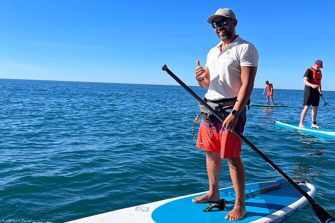 Sustainability Engaged Paddleboarding SUP Benagil Caves - Navigating Meeting Point and Logistics