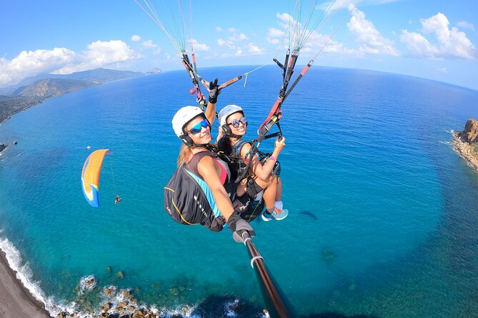 Tandem Paragliding Flight in Cefalù - Exploring the Northern Sicilian Coast