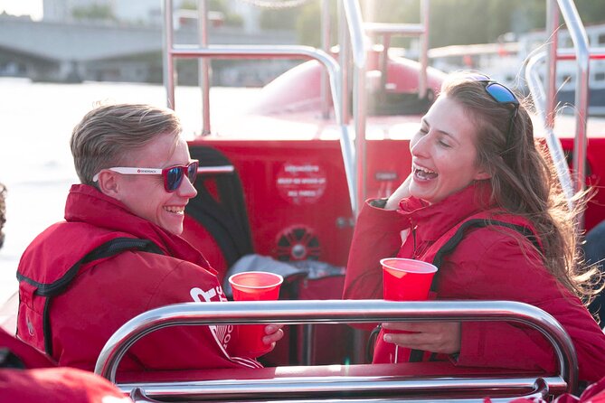 Thames Rockets Sunset London Speedboat Experience - Seasonal Drink Refreshment