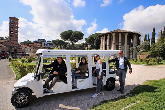 Tour of Rome in 7 Seater Golf Cart - Additional Tour Details