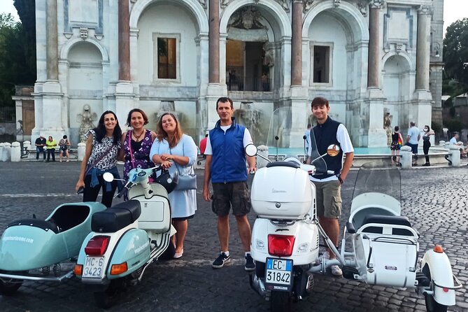 Vespa Sidecar Tour at Day/Night - Tour Timings and Schedule