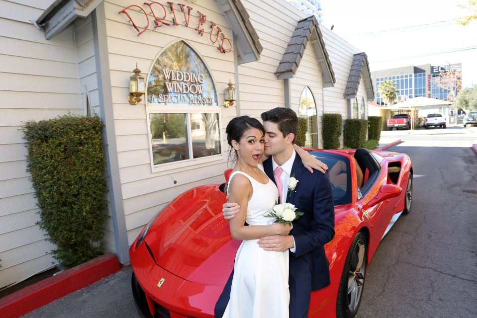 World-Famous Drive-Up Wedding in Las Vegas - Limousine Transportation and Pickup/Drop-off