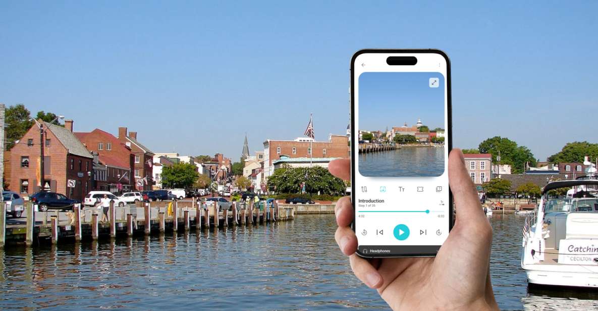 Annapolis: Walking In App Audio Tour in Sailing Capital - Discovering Maryland State House