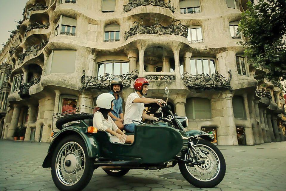 Barcelona: Motorcycle Sidecar Full-Day Tour With Stops - Comfort and Convenience