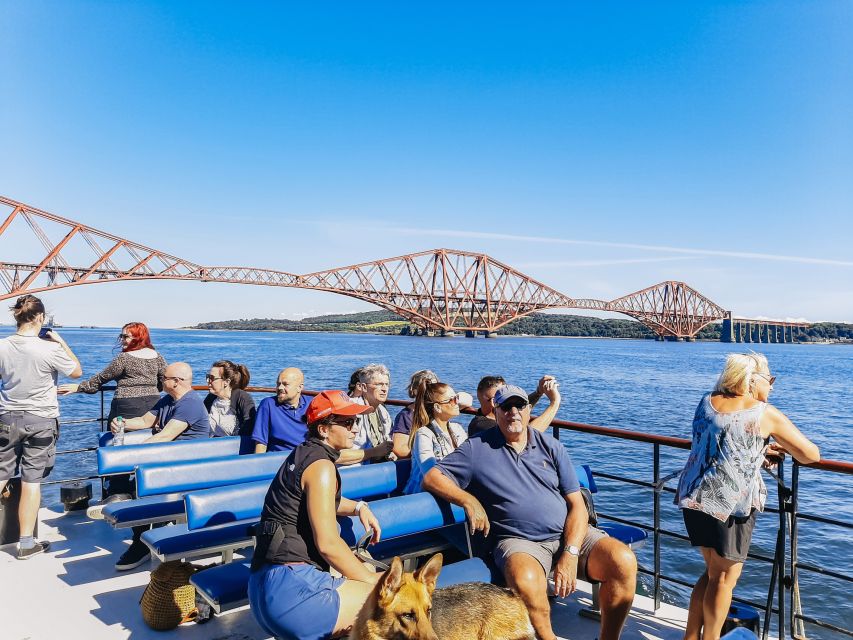 Edinburgh: Firth of Forth Three Bridges Sightseeing Cruise - Guided Commentary