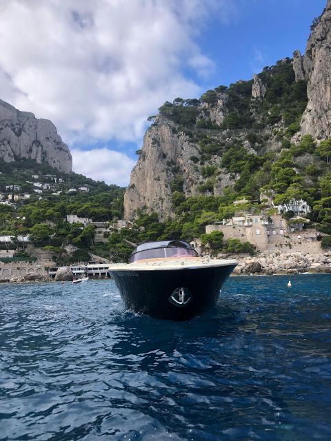 From Sorrento: Capri Half Day Yacht Tour - Additional Fees and Exclusions