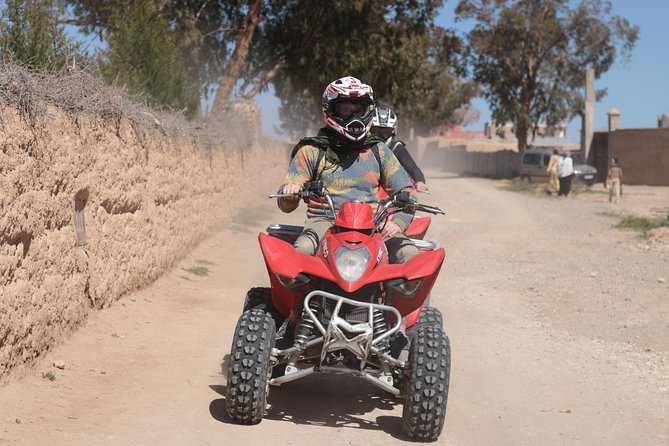 Half-Day Quad Bike in the Palmgrove & Rock Desert - Visit to Berber Village