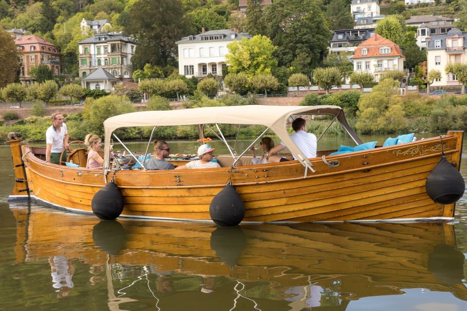 Heidelberg: Private Neckar River Historic Boat Tour - Group Capacity